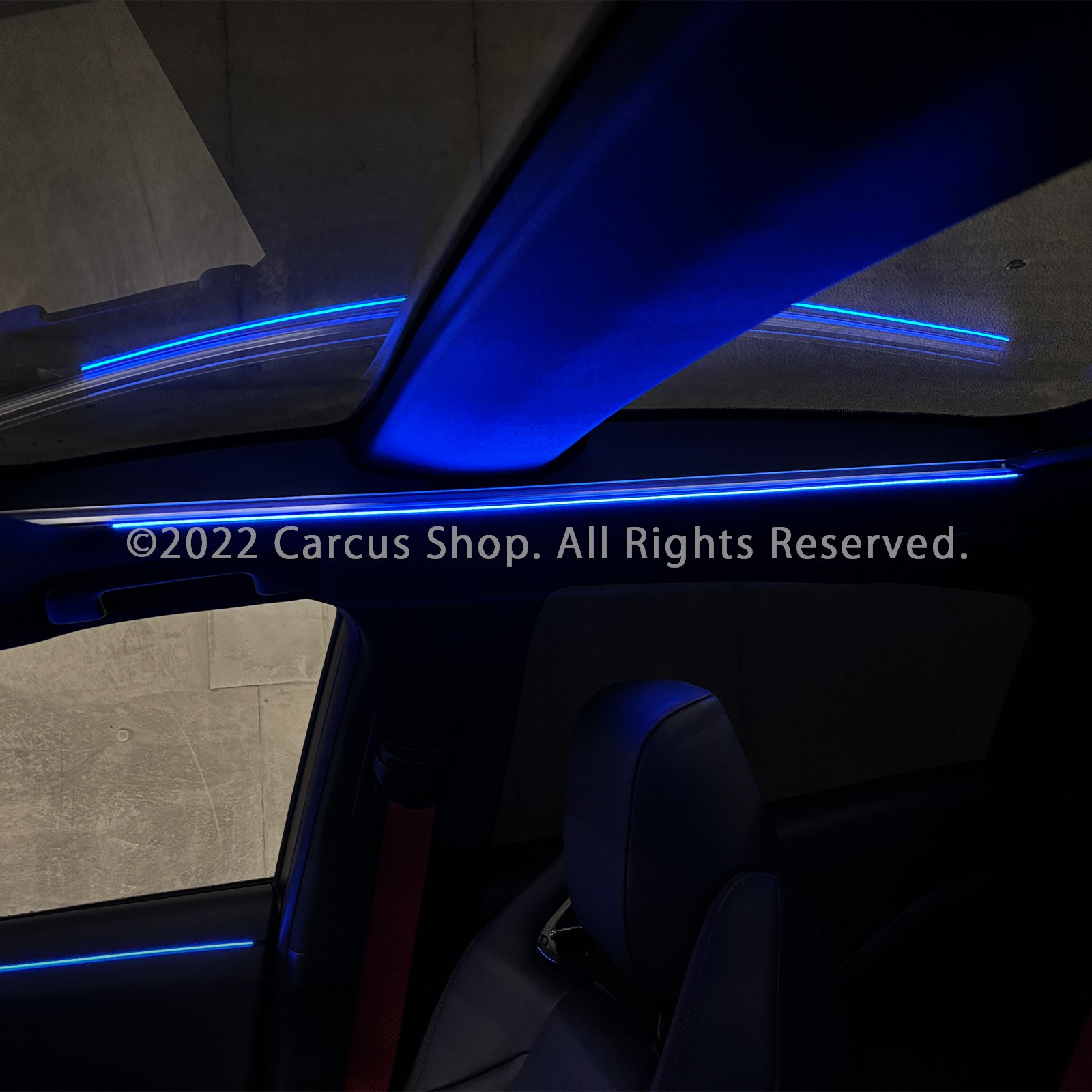 1月限定来店取付工賃込 トヨタ 38/39系クラウンエステート用 64色対応車内アンビエントシステム基本セット+追加OP⑦⑫⑯セット クラウンエステート AZSH38 AZSH39 イルミネーション