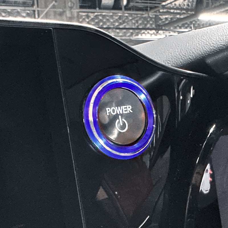 レクサス NX20系用オーディオノブジュラルミンリング 5ピースセット ブルー NX450h+ NX350h NX350 NX250