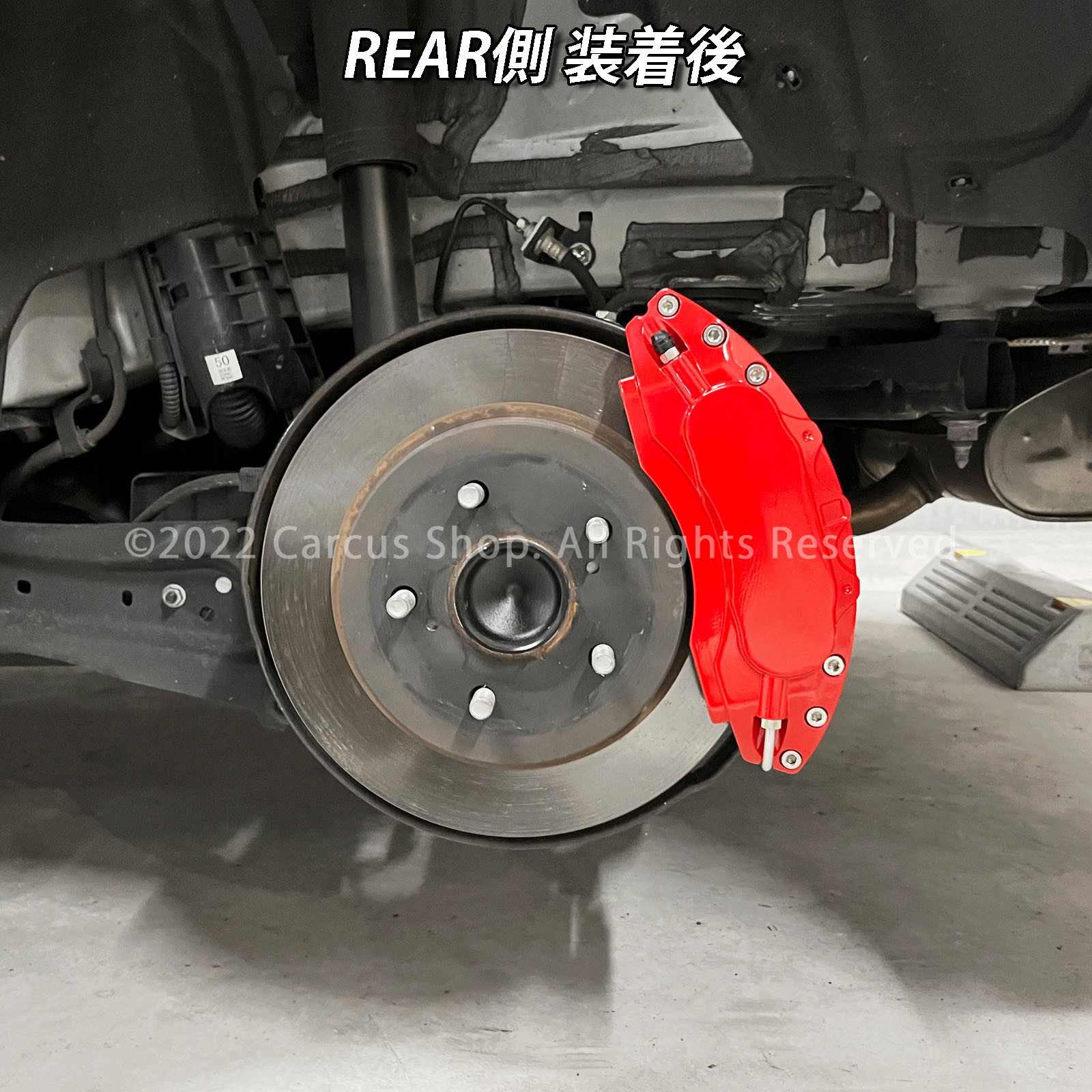 予約商品 トヨタ車 プリウス60系用 高耐久金属製キャリパーカバー