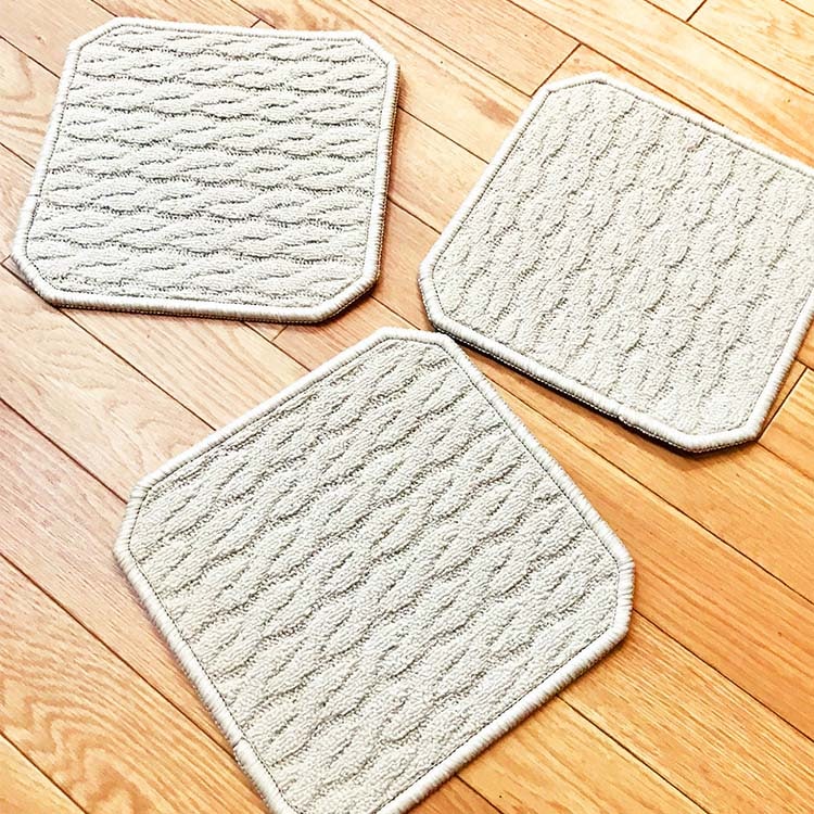 ISLE RUG White ISLAND 同色3枚セット｜飾り棚 ねこ家具｜NY& online shop