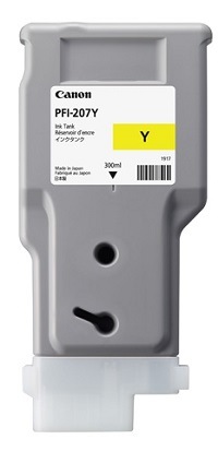 PFI-207Y イエロー 染料インクタンク 300ml 純正品（8792B001