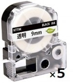 ���󥰥����� �ƥץ�PRO�ߴ��ơ��ץ����ȥ�å���Ʃ����٥�˹�ʸ���� ST9K��9mm�� �ߴ��ʡʿ��ʡˡ�5������