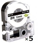 ���󥰥����� �ƥץ�PRO�ߴ��ơ��ץ����ȥ�å���Ʃ����٥�˹�ʸ���� ST12K��12mm�� �ߴ��ʡʿ��ʡˡ�5������