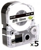 ���󥰥����� �ƥץ�PRO�ߴ��ơ��ץ����ȥ�å���Ʃ����٥�˹�ʸ���� ST18K��18mm�� �ߴ��ʡʿ��ʡˡ�5������