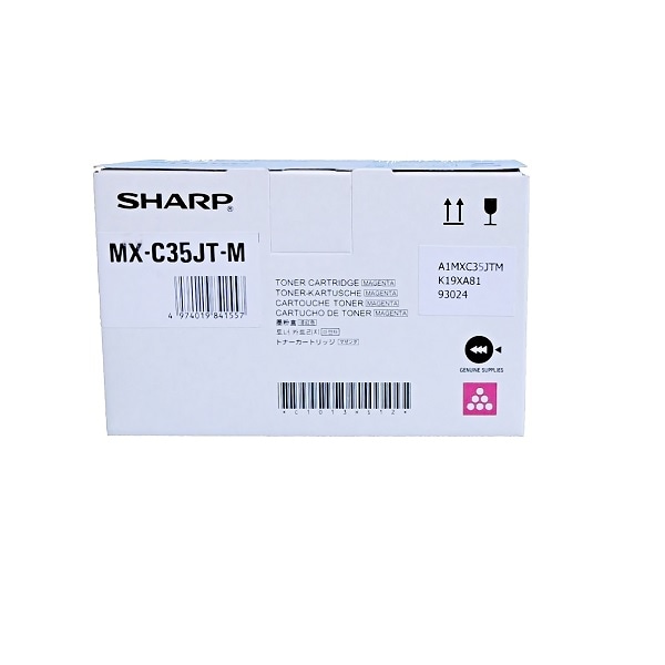 シャープSHARP MX-C35JT トナーカートリッジブラックマゼンタ MX-C35JT-M マゼンタ トナーカートリッジ 純正品 | トナー,シャープ