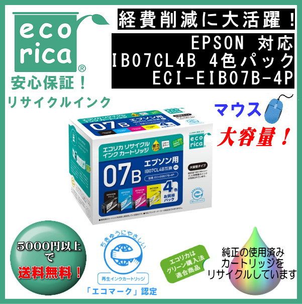 IB07CL4B 4ѥå ̥󥯥ȥå ޥ  ꥵʡʥꥫECI-EIB07B-4P