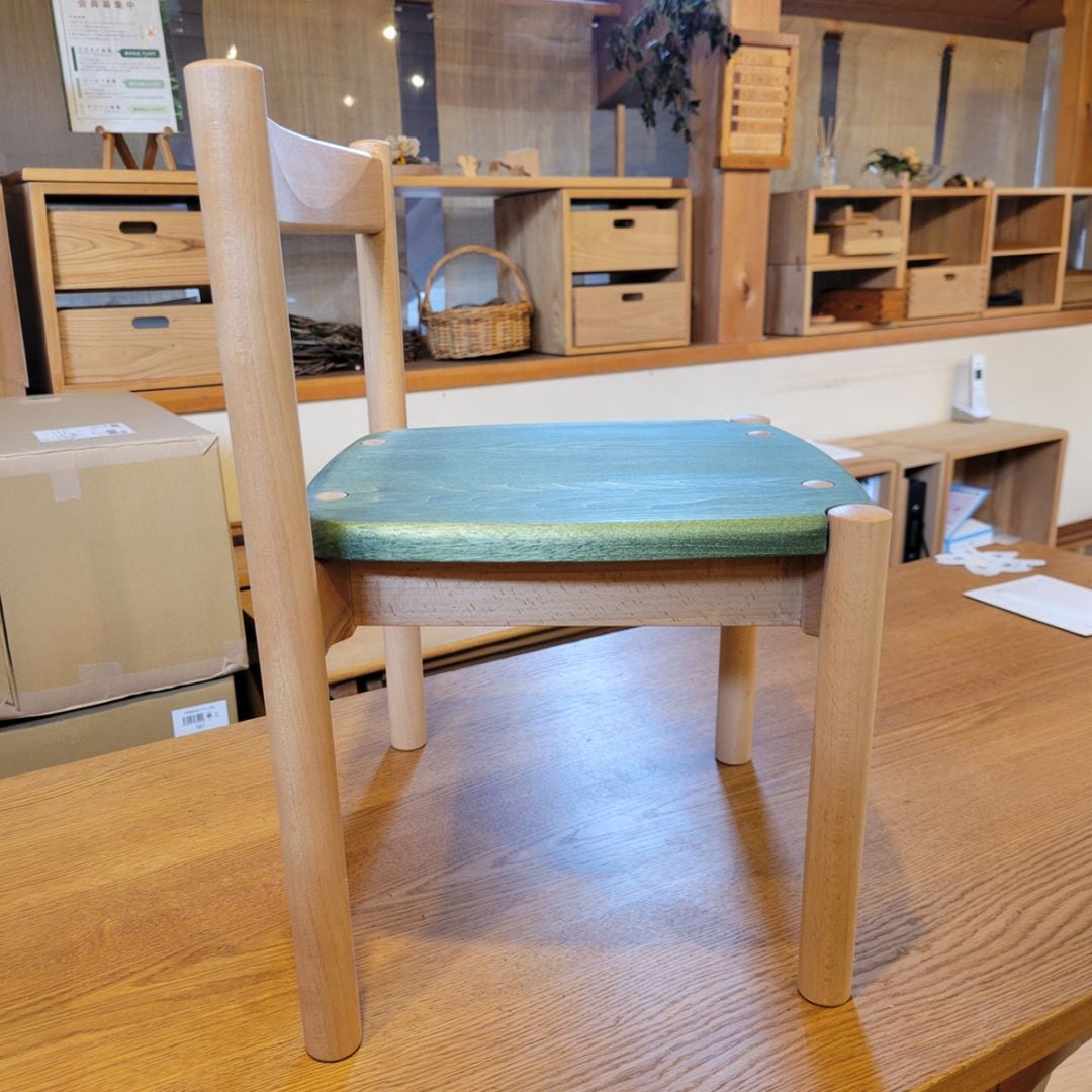 【展示現品】広葉樹の森　子どもイス 