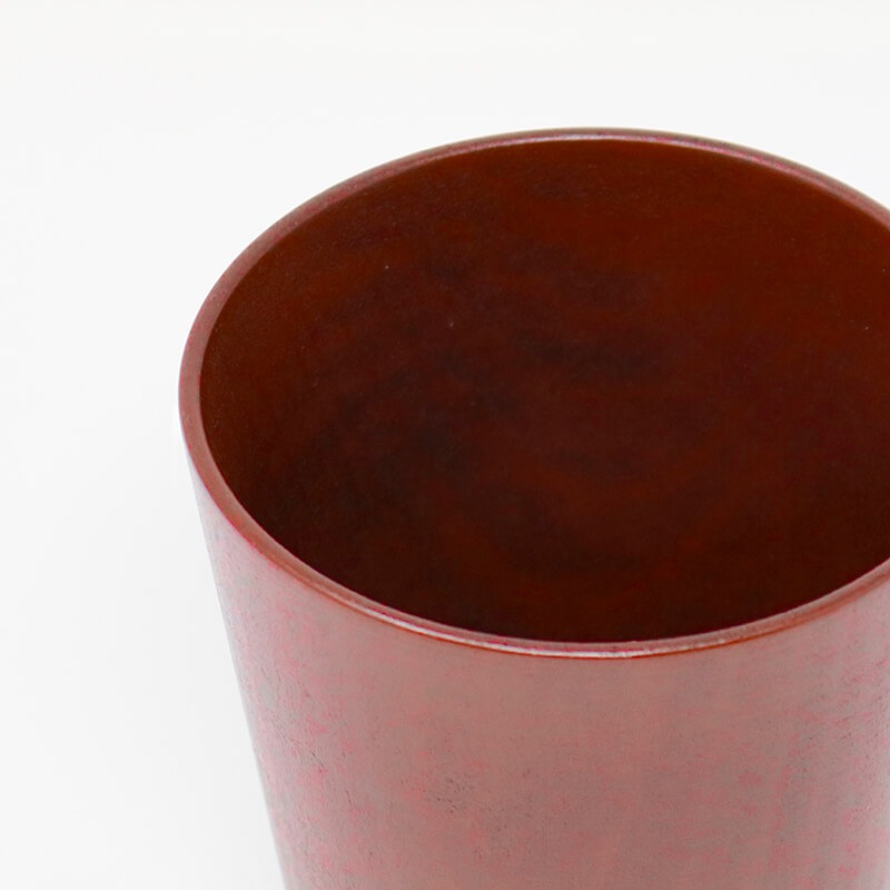 URUSHI CUP（あずき色・黒色）｜オークヴィレッジオンラインショップ