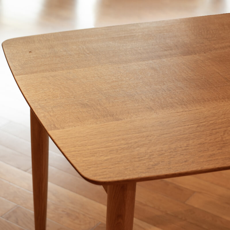 虎斑（とらふ）入りSwallowテーブル 幅120×奥行85×高さ70cm  