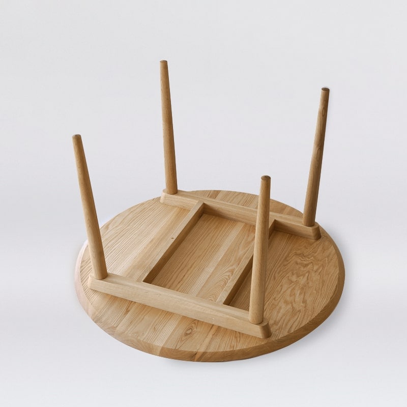 飛騨の家具]Mori:to丸テーブル｜オークヴィレッジオンラインショップ
