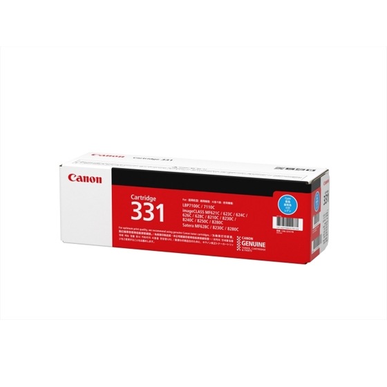 ����Υ� Canon �ȥʡ� �����ȥ�å�331 ������ 6271B003 (CRG-331CYN/Cartridge-331CYN) ������
