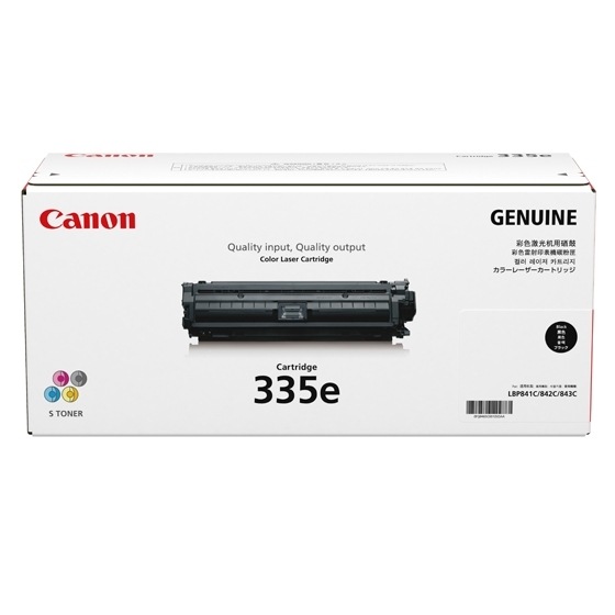 ����Υ� Canon �ȥʡ� �����ȥ�å�335e BK �֥�å� 0465C001 (CRG-335e BLK/Cartridge-335e BLK) ������