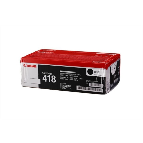 ����Υ� Canon �ȥʡ� �����ȥ�å�418VP �֥�å� 2�ܥѥå� 2662B008 (CRG-418BLK/Cartridge-418BLK) ������