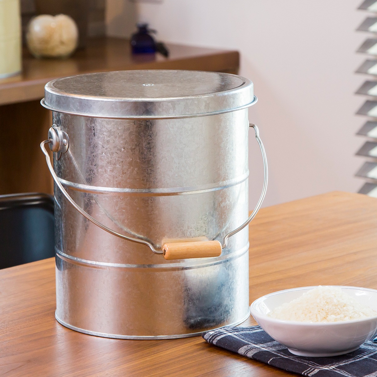 【OBAKETSU】ライスストッカー5kg（キャスターなし）