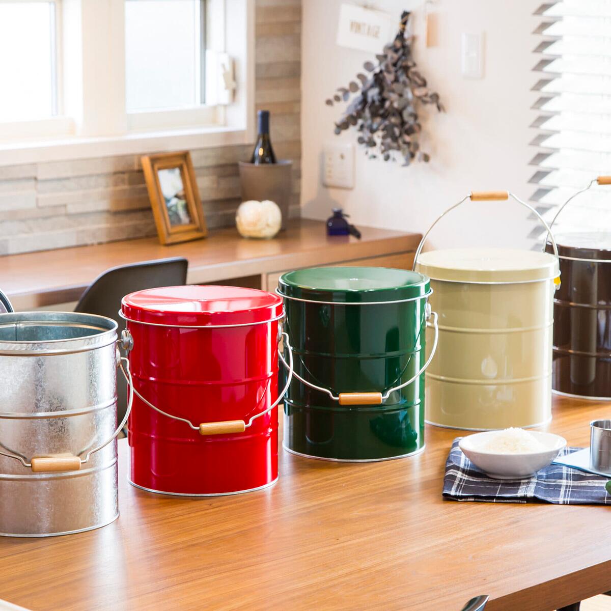 【OBAKETSU】ライスストッカー5kg（キャスターなし）