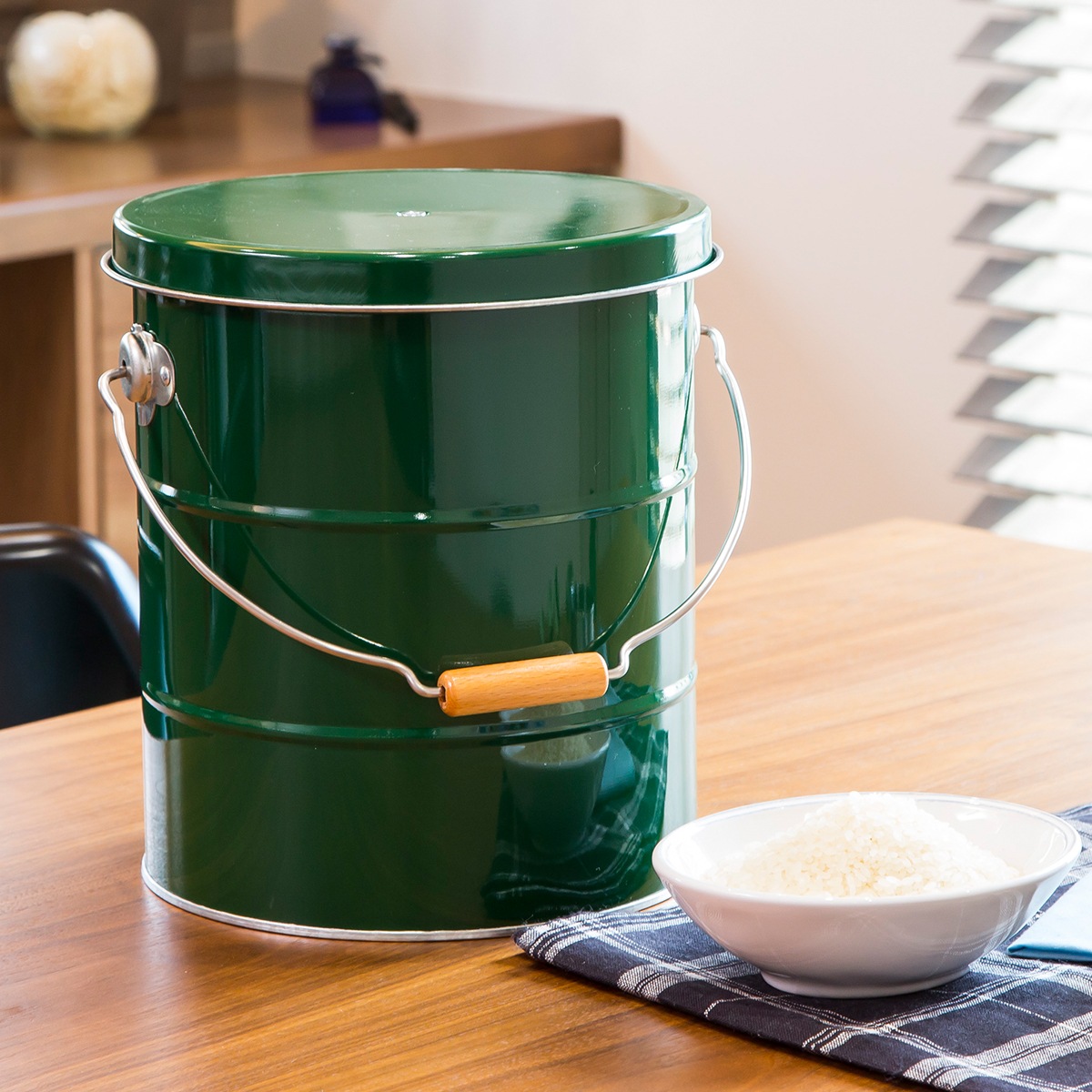 【OBAKETSU】ライスストッカー5kg（キャスターなし）