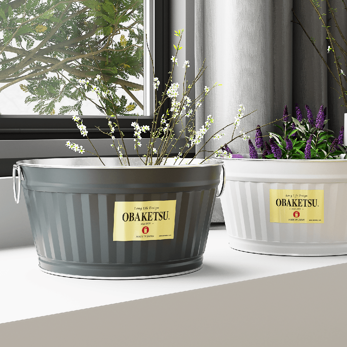 【OBAKETSU】たらいバケツ / 7.5L
