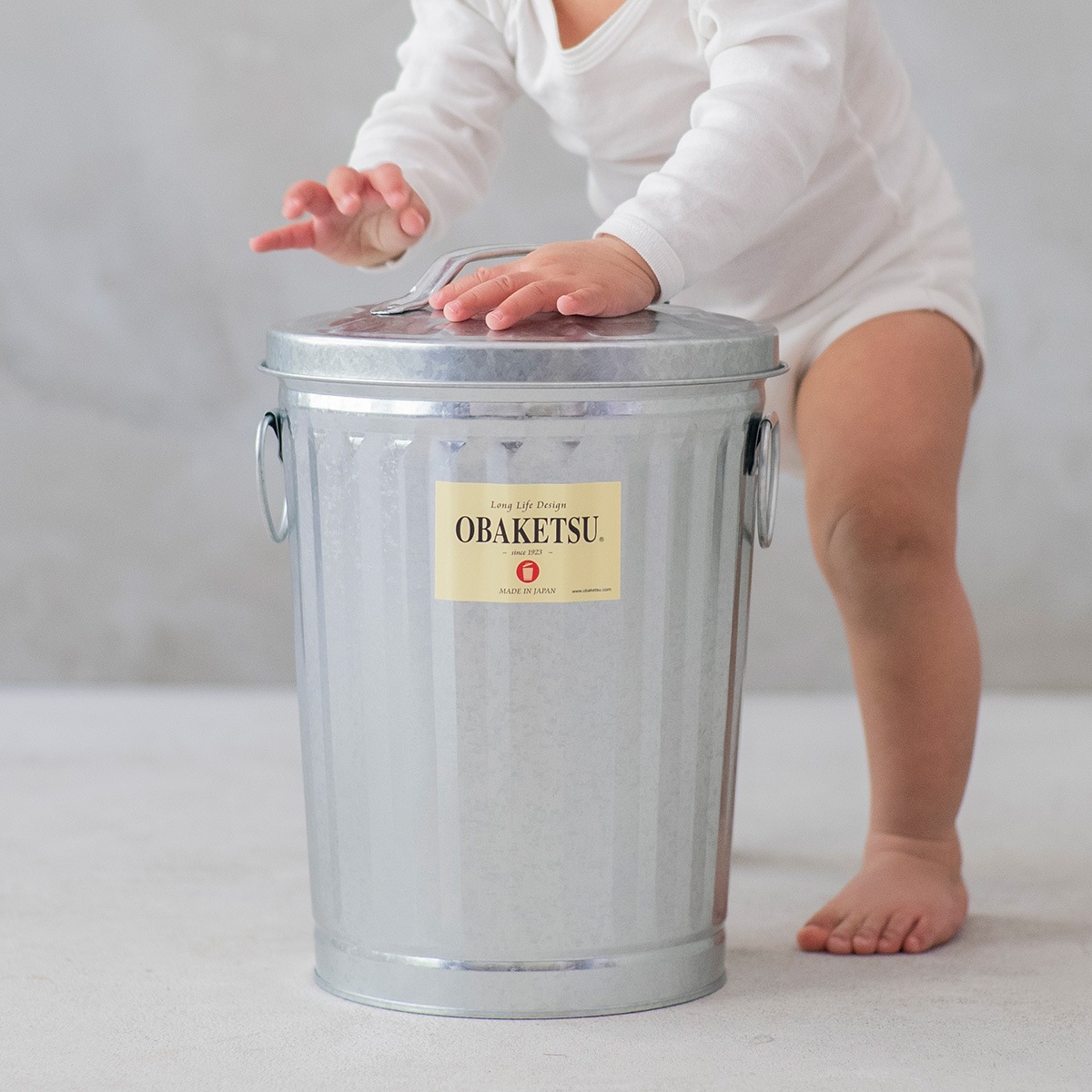 【OBAKETSU】オバケツ F10（8Lサイズ・シルバー）（F10）