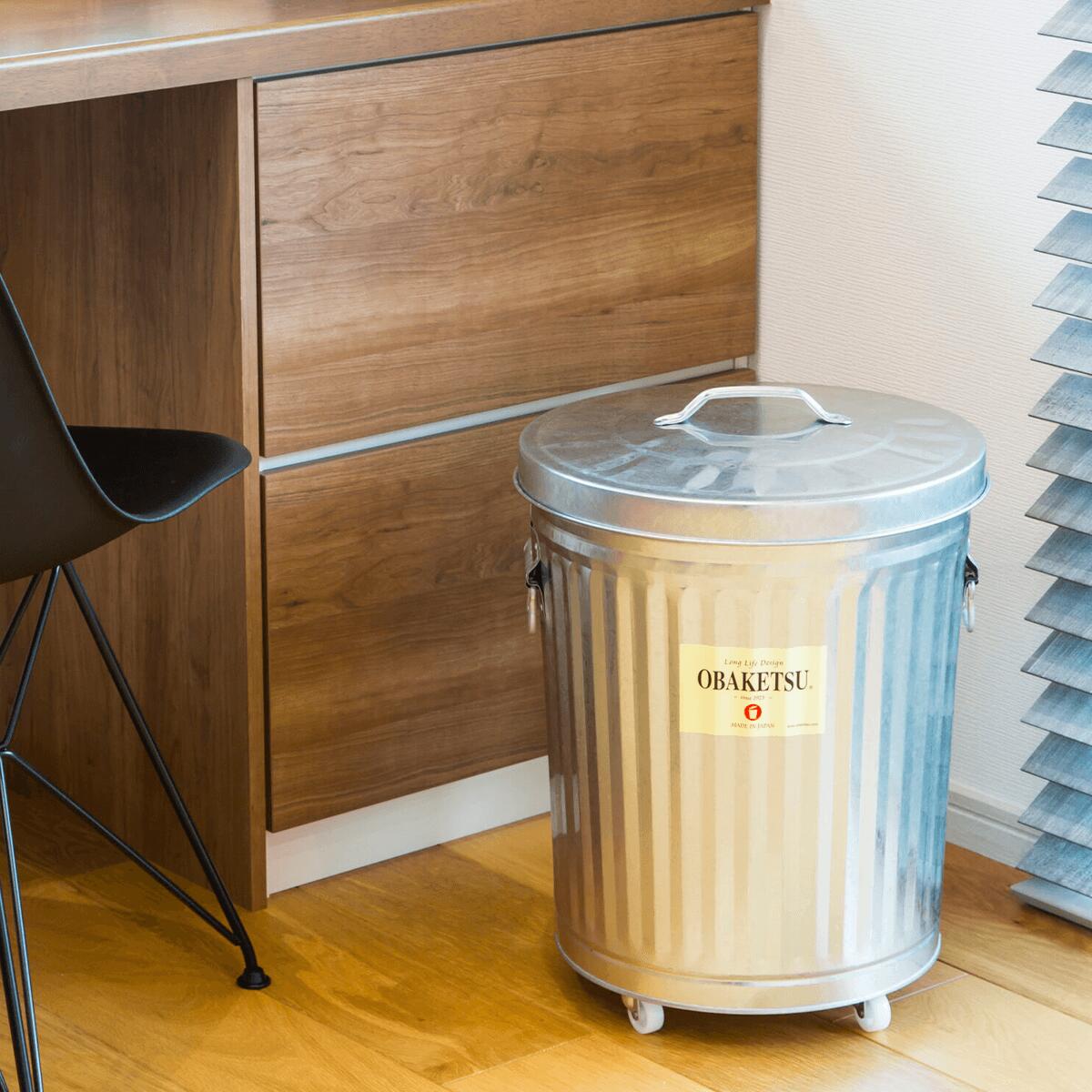 【OBAKETSU】ゴミ箱 33Lキャスター付き