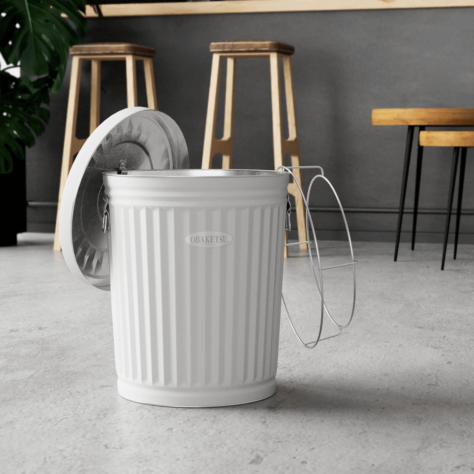 【OBAKETSU】ホルダー付きゴミ箱 33L