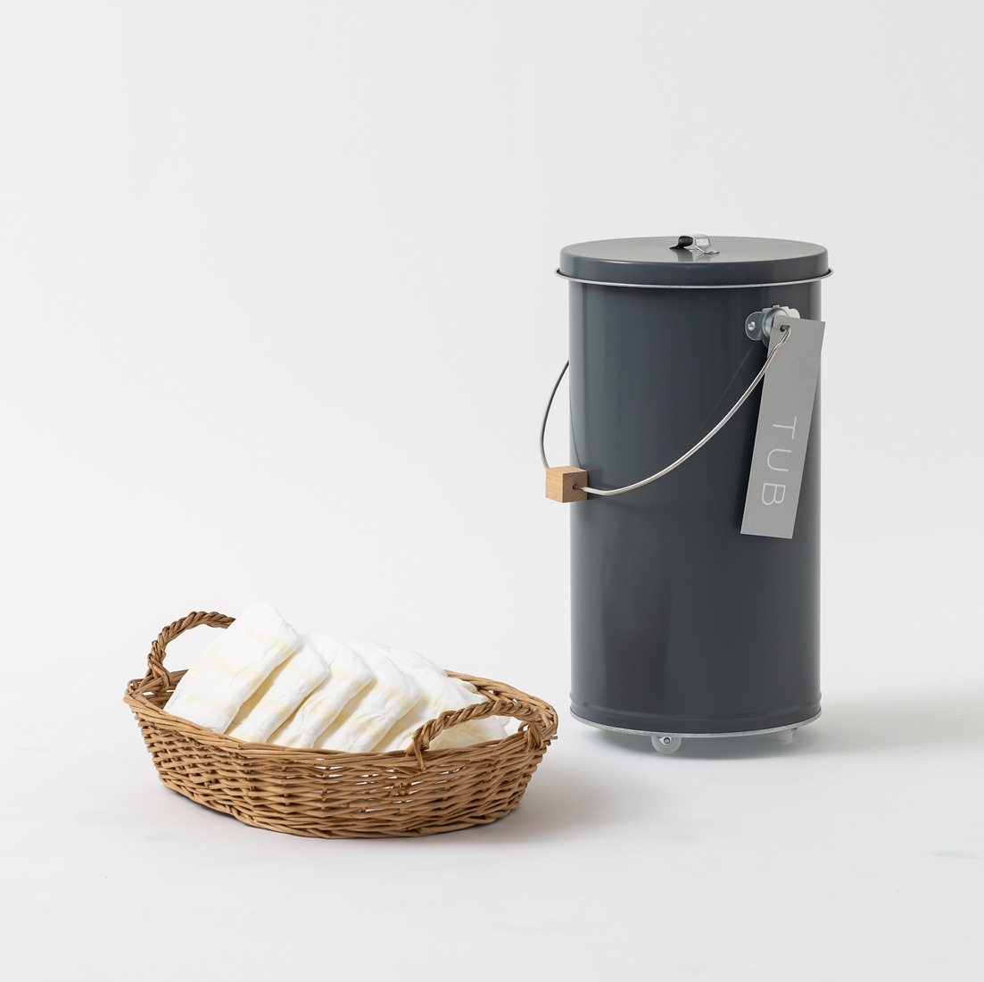 TUB（タブ）おむつペール・キャスター付き