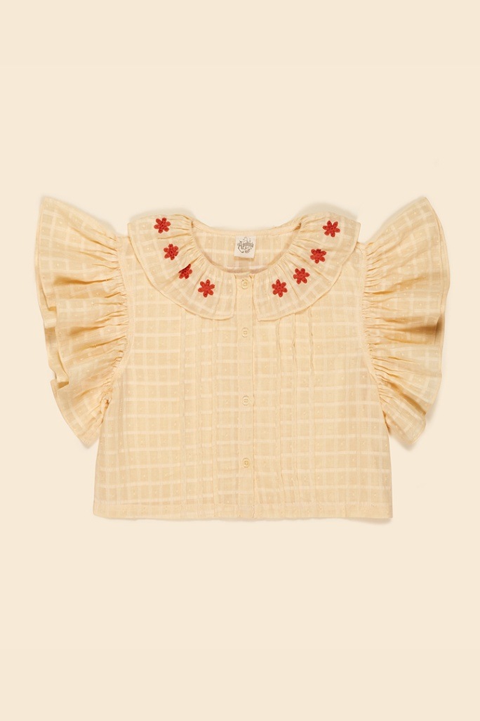 apolina merra blouse almond 2-3Y