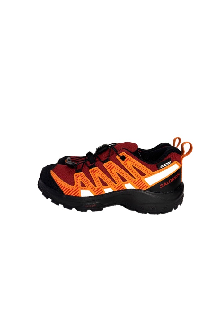 salomon / XA PRO V8 CSWP J / Red Dahia Black/Orange pepper