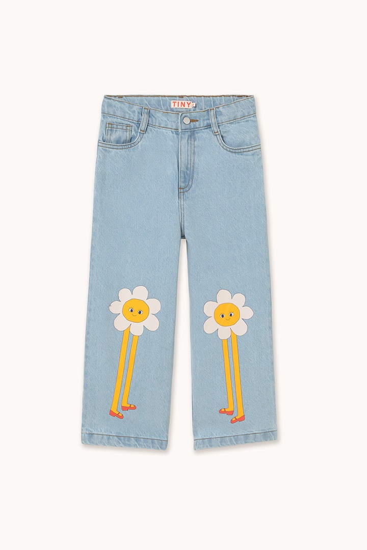 ボトムス TINY COTTONS denim dungaree TINYCOTTONS denim dungaree | hanakao
