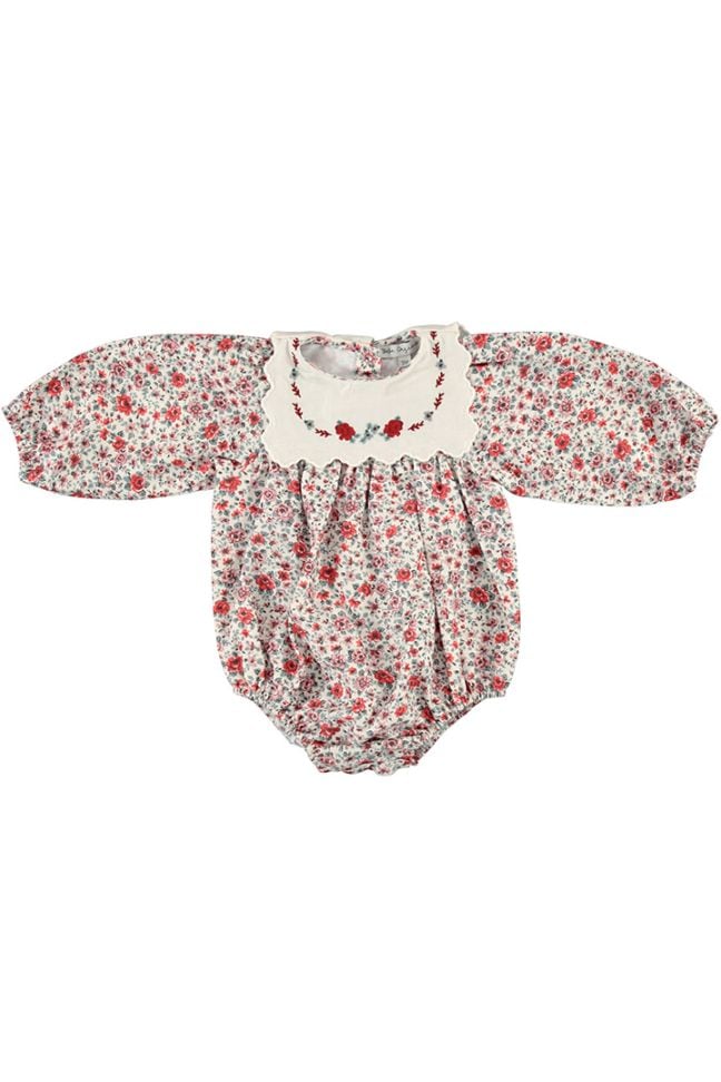 bebe organic ロンパース　18m Bebe Organic]【LAST2点！】Lisa Romper | Tulip Jacq