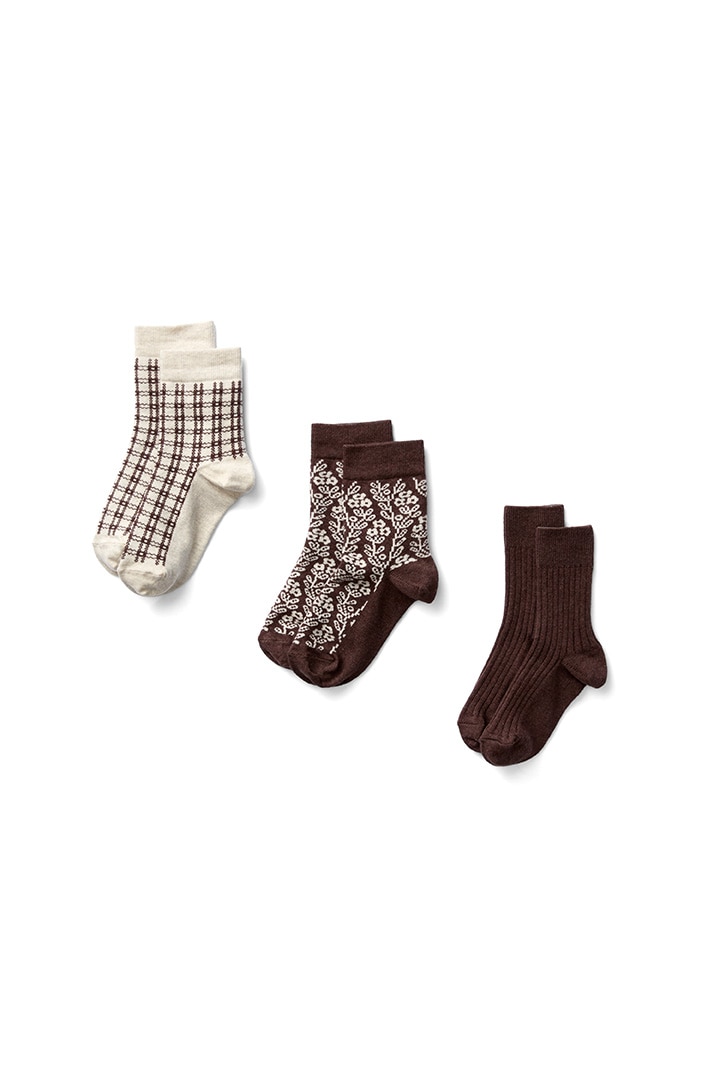 1st drop]SOOR PLOOM / MIXED SOCK SET / PRUNE | すべての商品