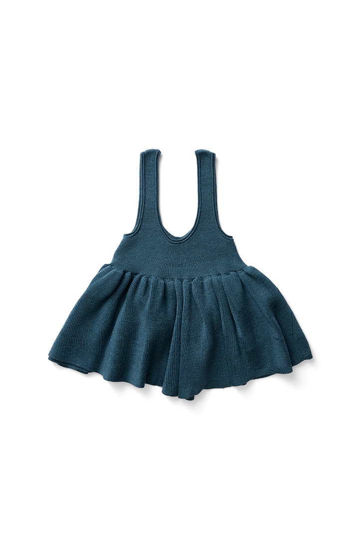 予約商品][Sweater Collection]SOOR PLOOM / SAGE PINAFORE(6Y