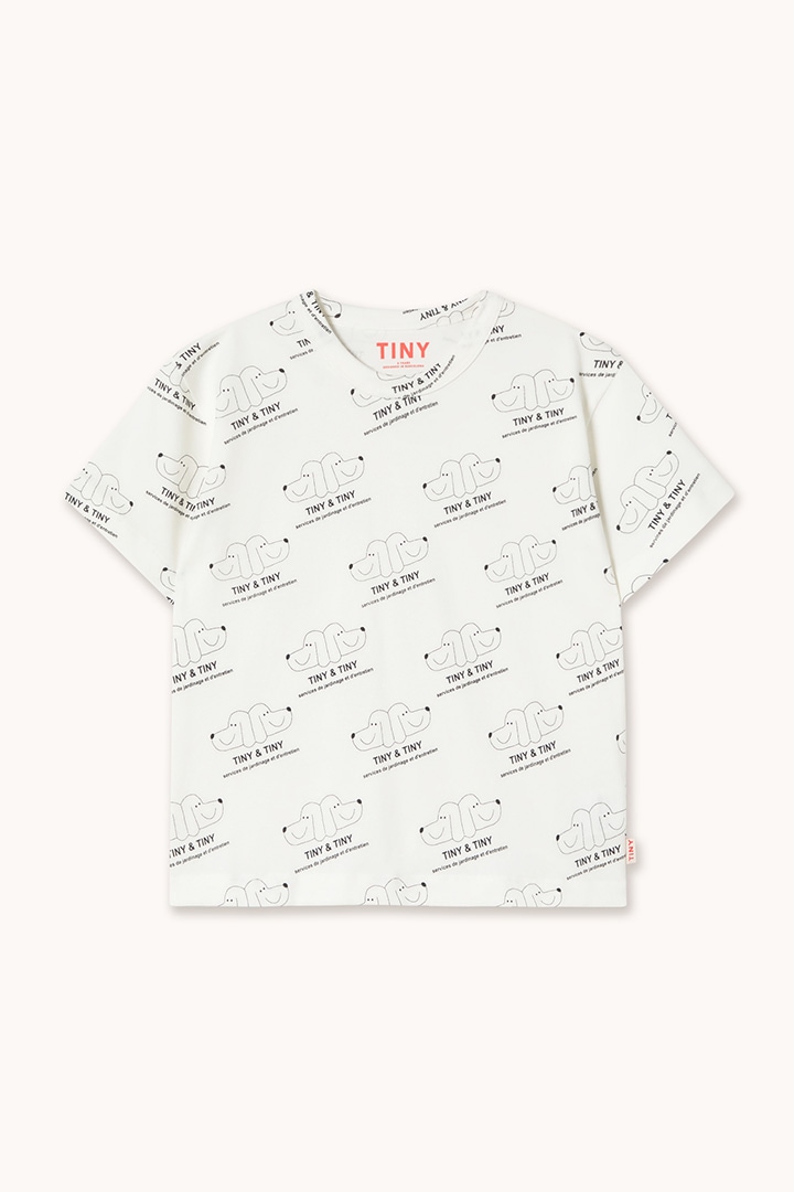 1st drop]tinycottons / Tiny & Tiny Knitted Tee / SS26-008-104