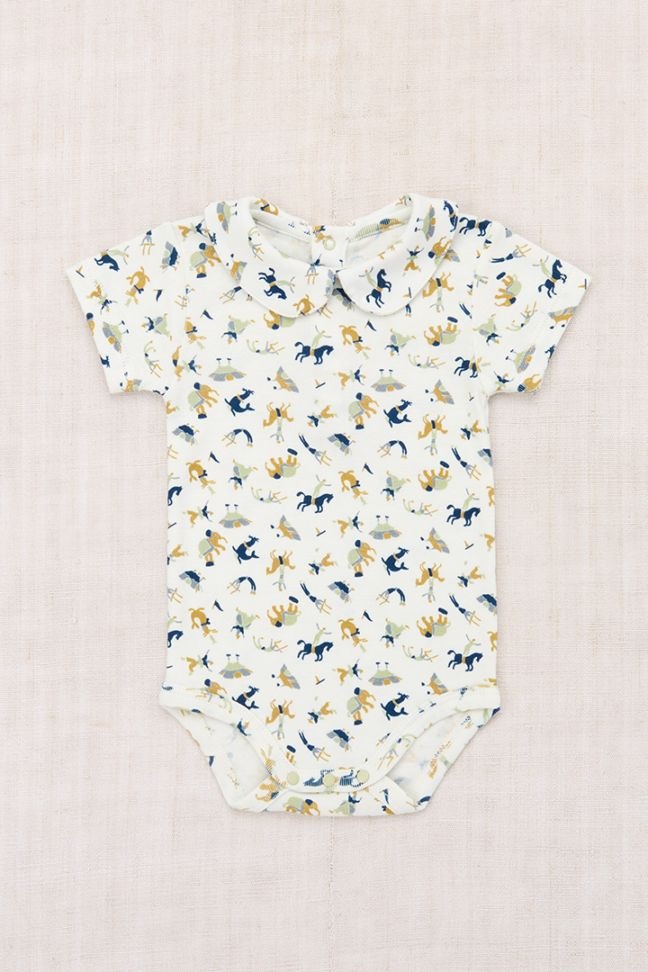 1st drop]Misha&Puff / BABY PETIT COLLAR ONESIE / B3287S26-0B5