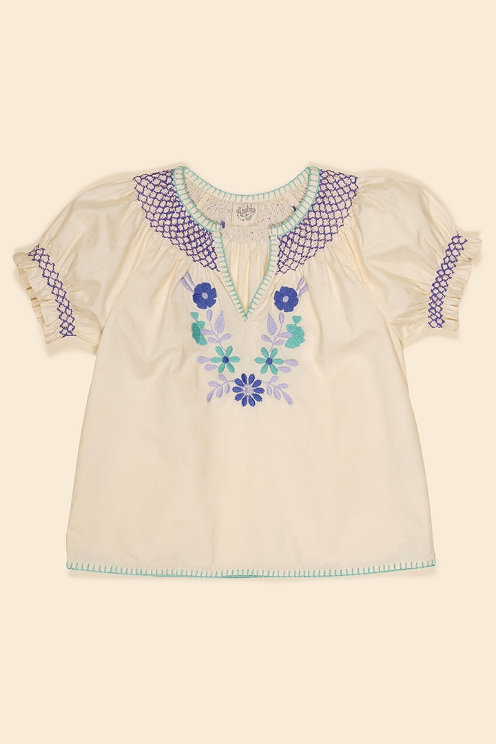 Apolina 刺繍ポケット Tシャツ 5-7y 【公式通販】