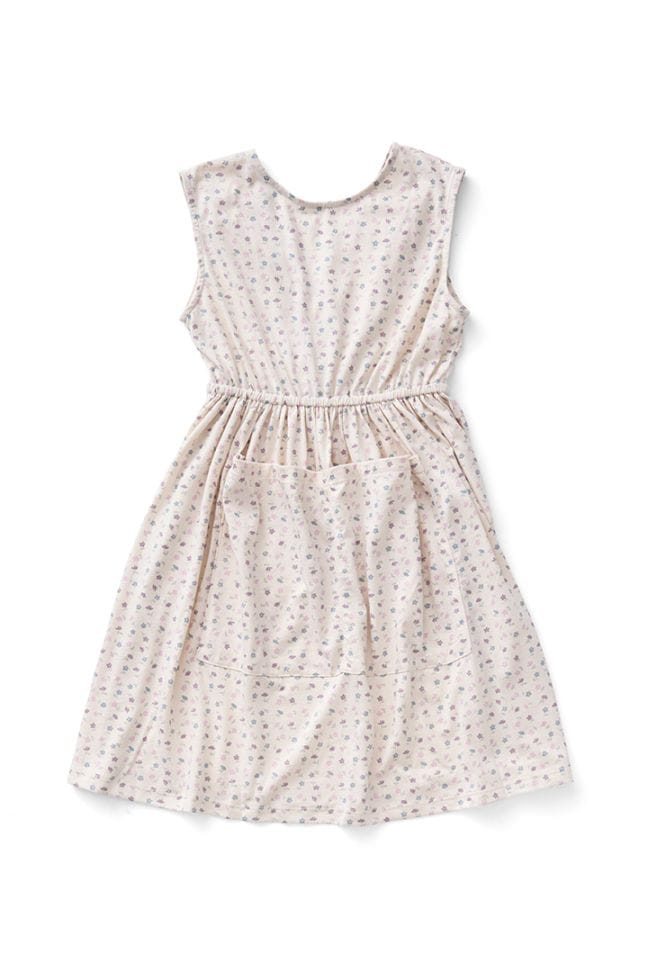 essential collection]SOOR PLOOM / POCKET DRESS / CHICWEED PRINT