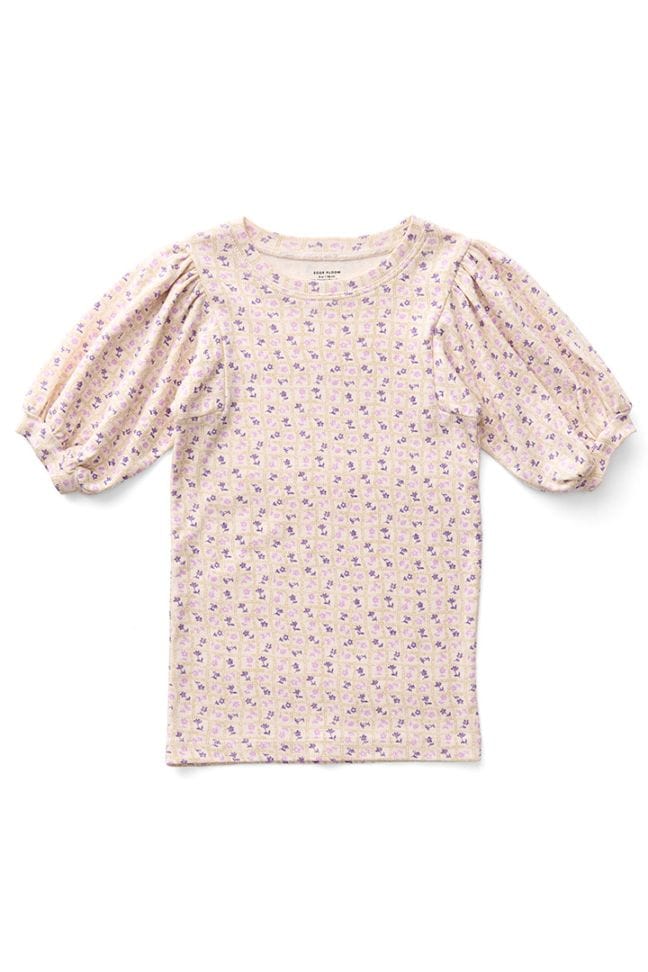 essential collection]SOOR PLOOM / BALLOON TEE / FLOWER PRESS PRINT