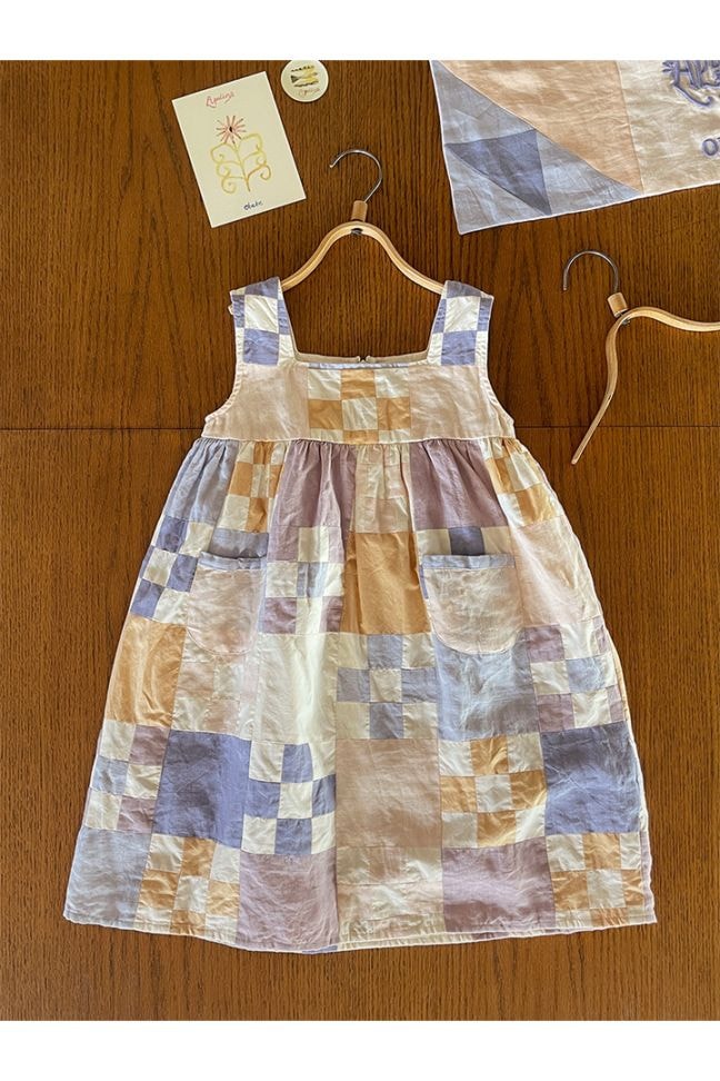Apolina Exclusive Collection] Apolina / TABITHA PATCHWORK DRESS