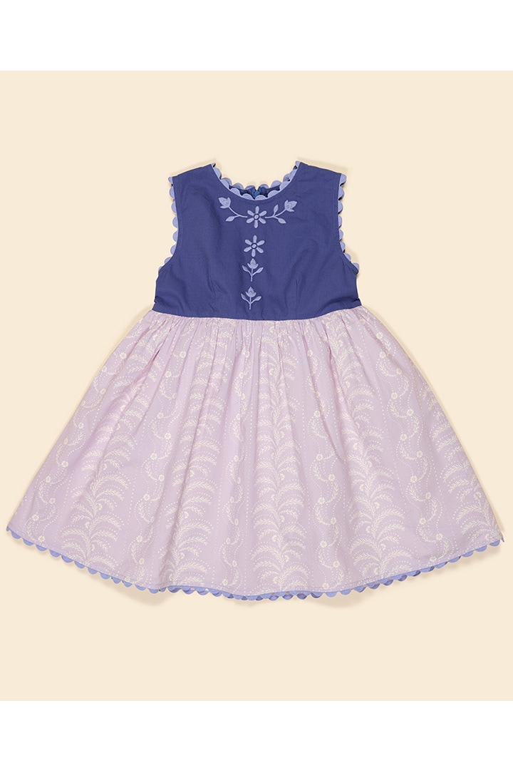 High Summer Collection]Apolina / LOLA DRESS / WALLFLOWER/AZUL
