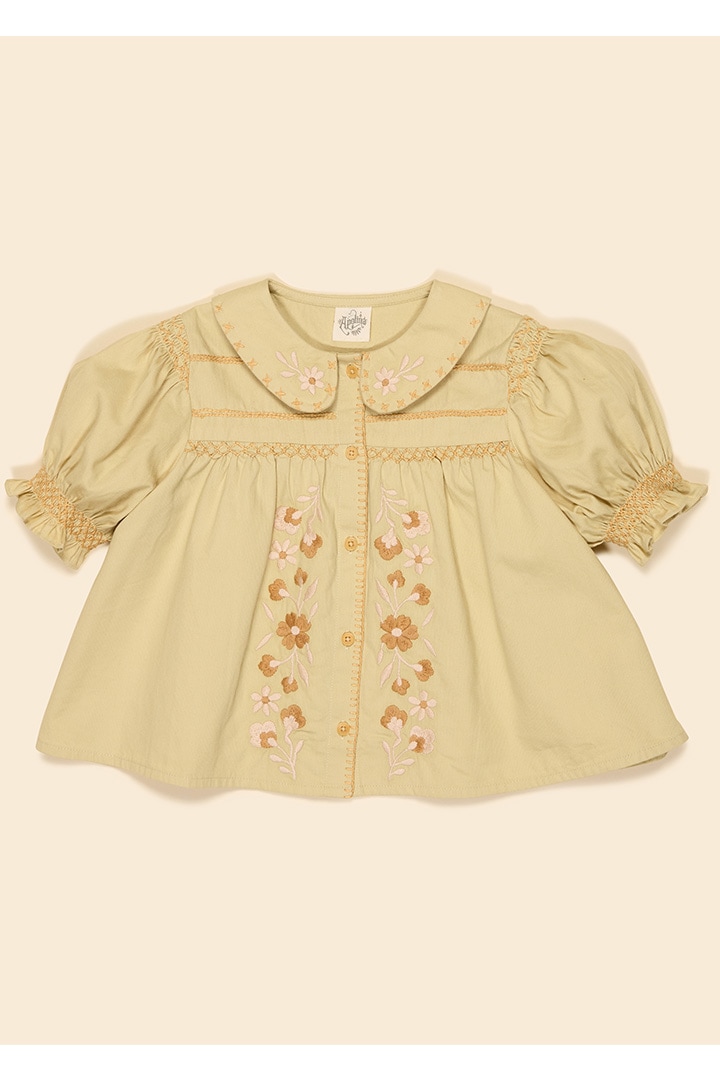 High Summer Collection]Apolina / HEIDI BLOUSE / CLOUD | Brand
