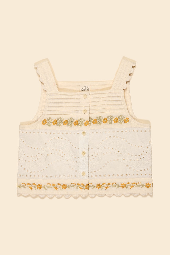 High Summer Collection]Apolina / ROSALIE SUNTOP / CREAM | Size,2