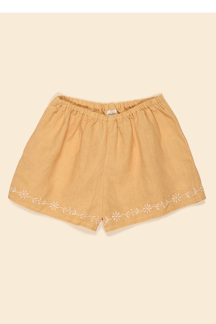 High Summer Collection]Apolina / EMER EMBROIDERED SHORTS / VINTAGE