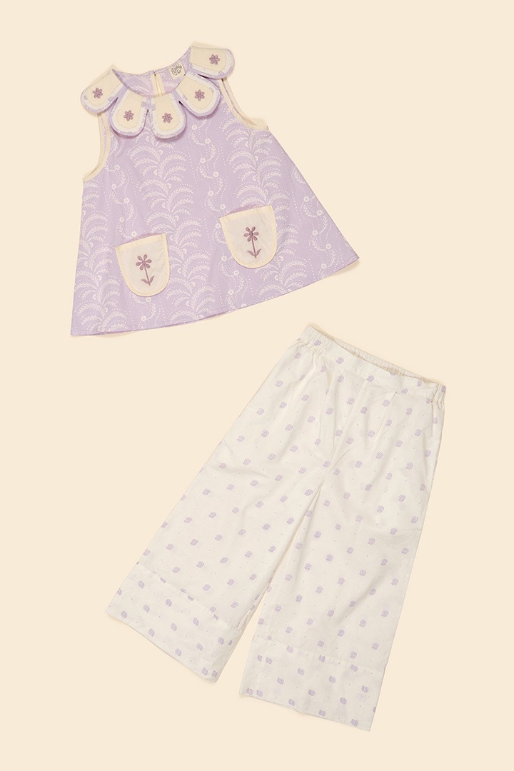 High Summer Collection]Apolina / FLORA TROUSER SET / WALLFLOWER