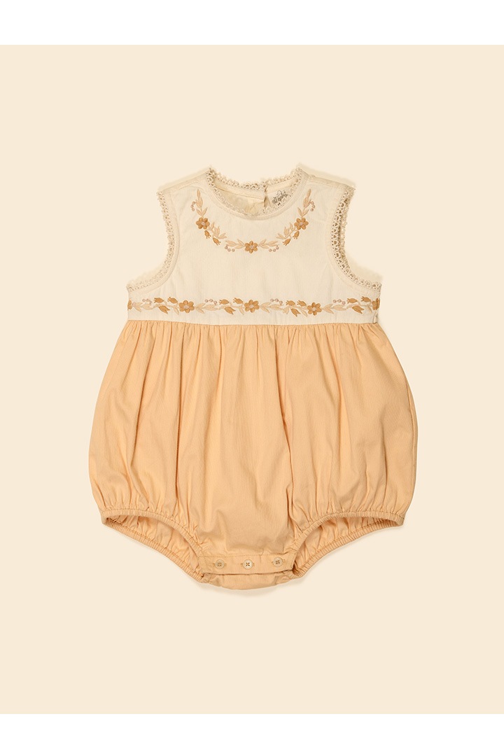 High Summer Collection]Apolina / BABY CLARA BUBBLE / CREAM/PEACH