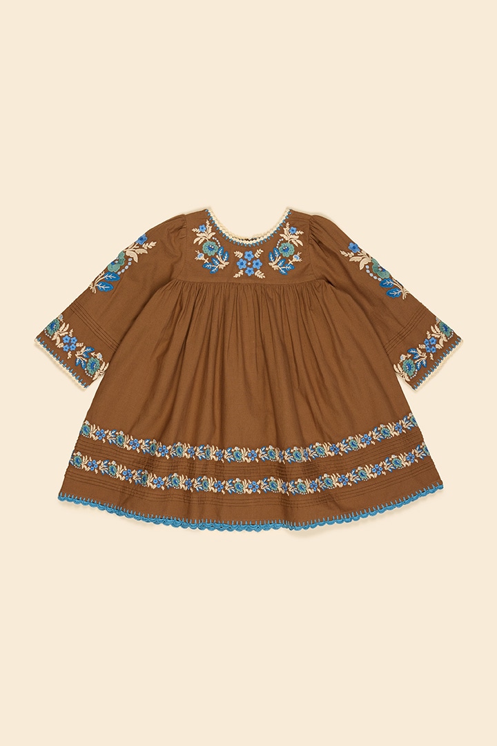 Apolina / STEVIE LS DRESS / APOSTECHCA26 / CHOCOLATE | Brand