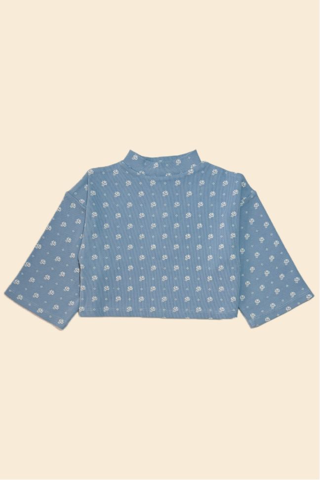 Apolina / VALERIE JERSEY SWEATER / APOVALMCBA26 / MOUNTAIN CALICO