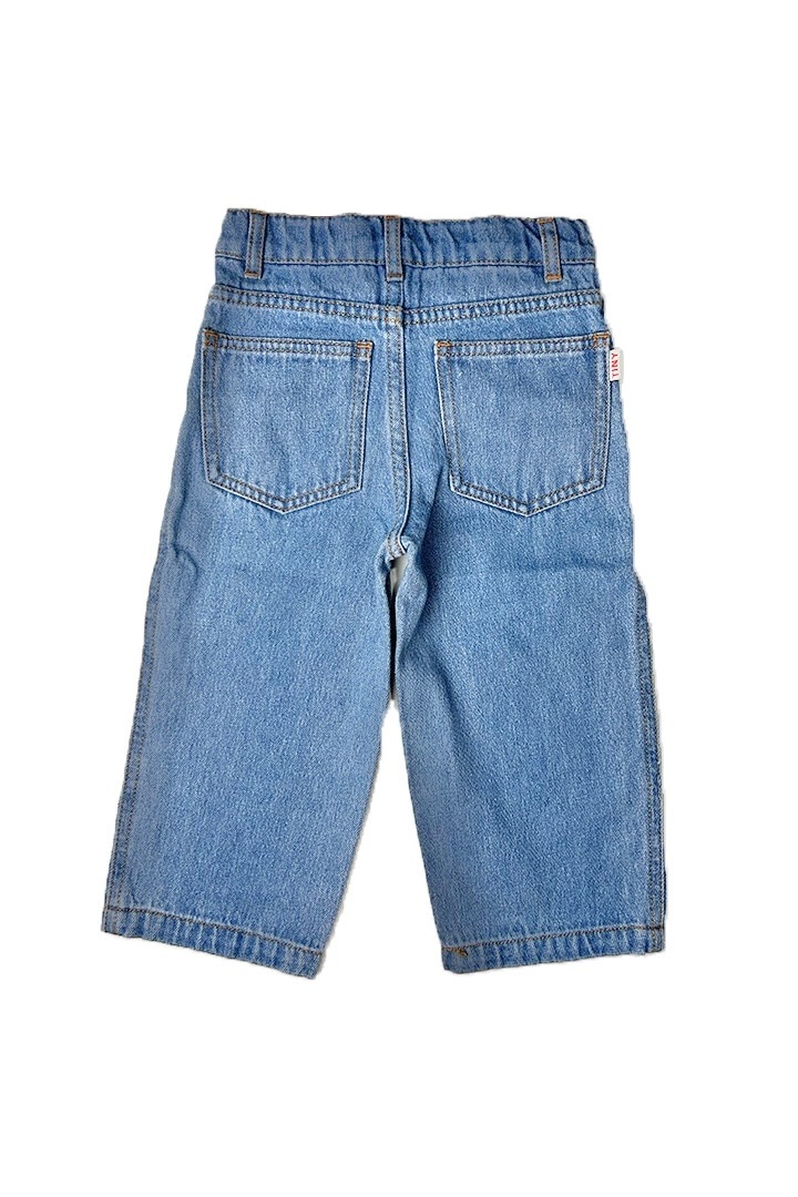 ボトムス・スパッツ tinycottons Tiny Poodle Baggy Jeans 3Y