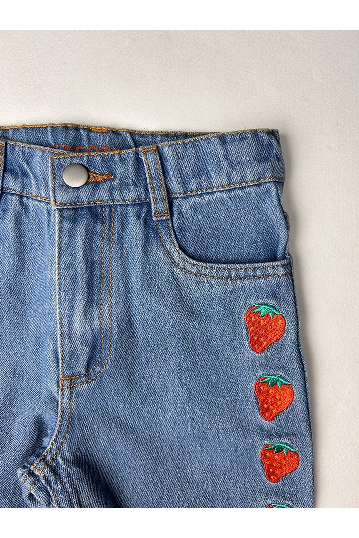 ボトムス・スパッツ tinycottons Tiny Poodle Baggy Jeans 3Y