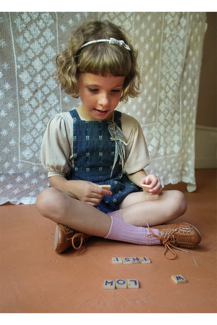Essentials Collection]SOOR PLOOM / BALLOON TEE / DOVE POINTELLE 