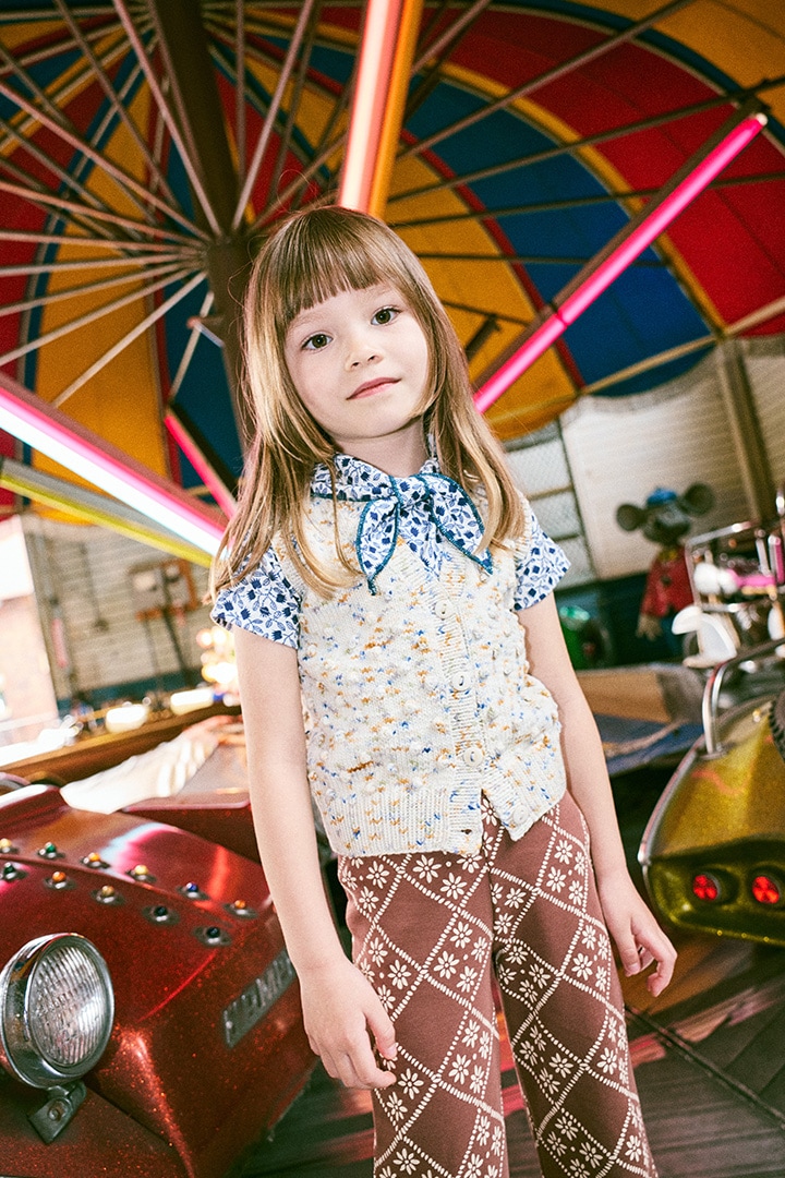 1st drop]Misha&Puff / SCOUT TEE / K3291S26-0B1 / BLUE RIBBON LISSE