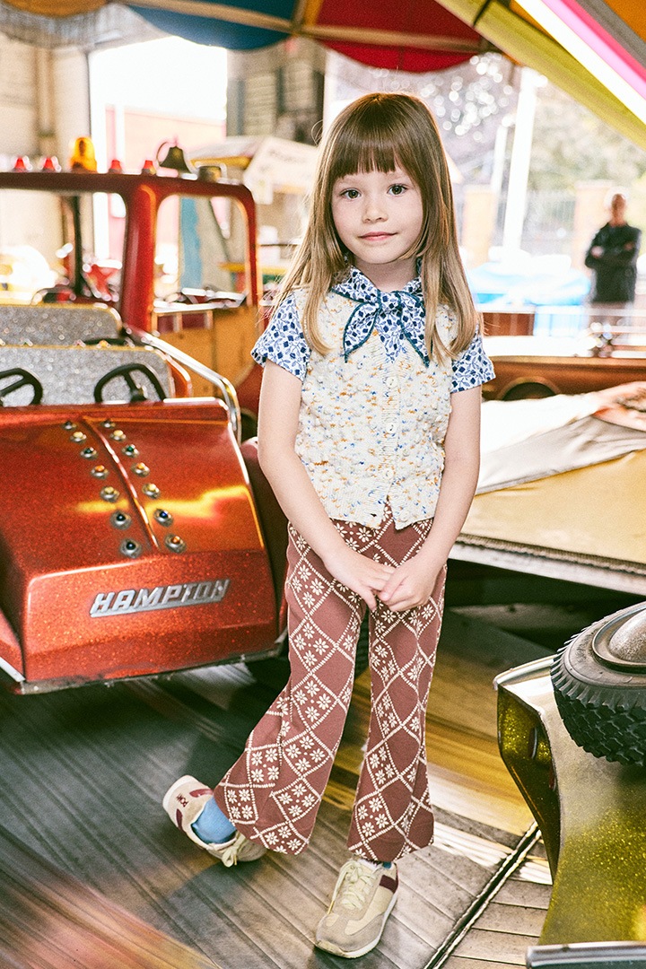 1st drop]Misha&Puff / SCOUT TEE / K3291S26-0B1 / BLUE RIBBON LISSE